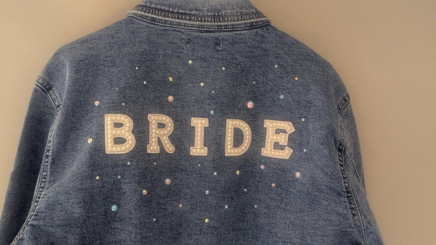 Bride Patch Denim Jacket