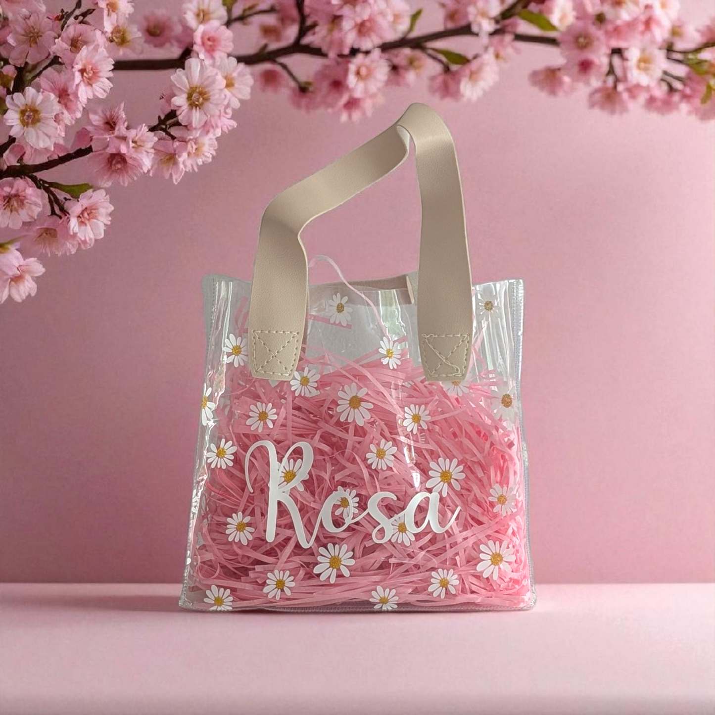 Daisy gift bags for Flower Girl