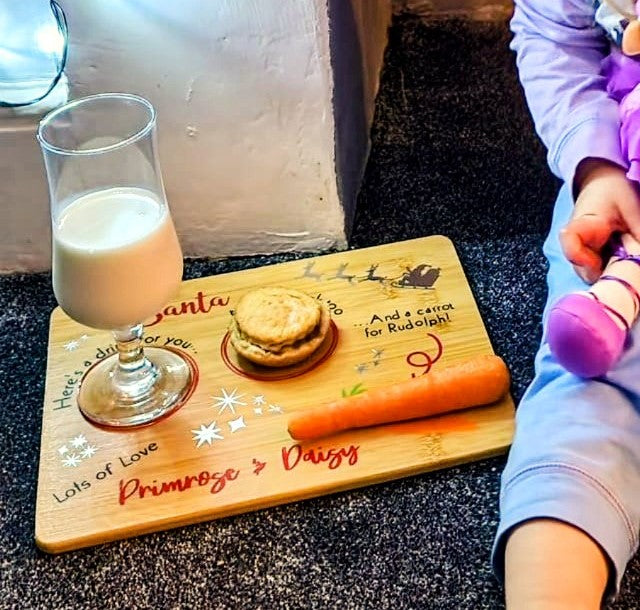Santa Snack board
