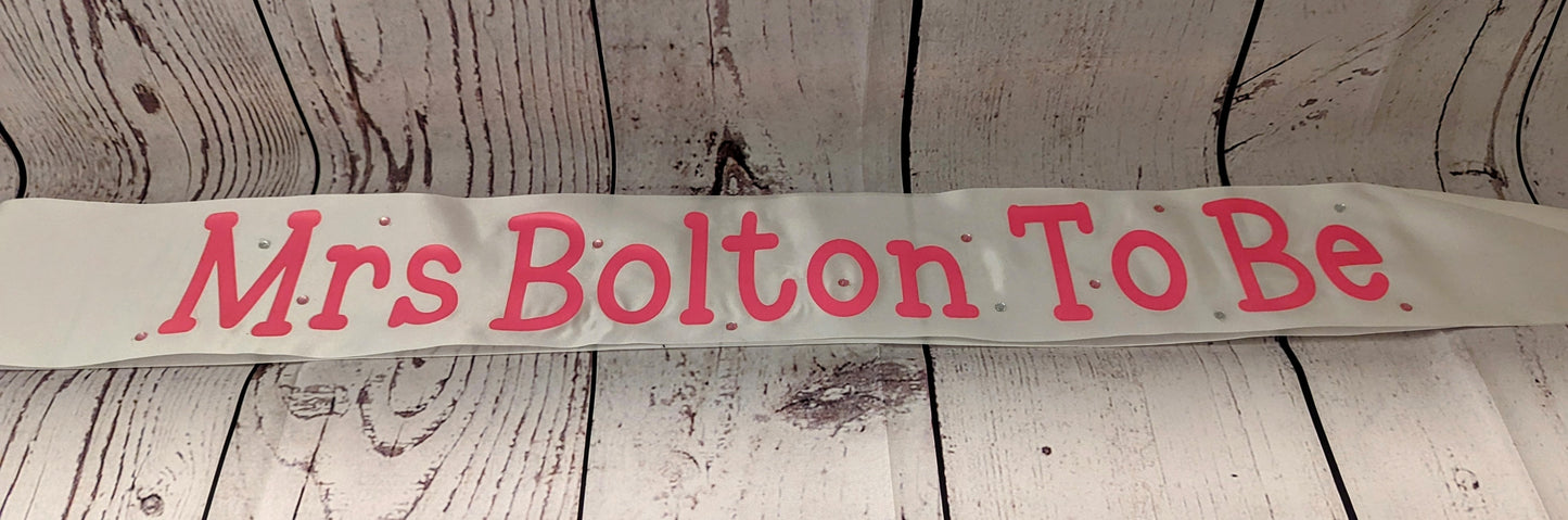 Hen Party Sash