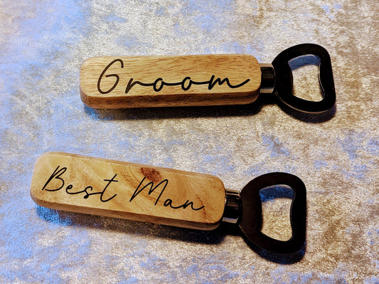 Wooden Bottle Opener
